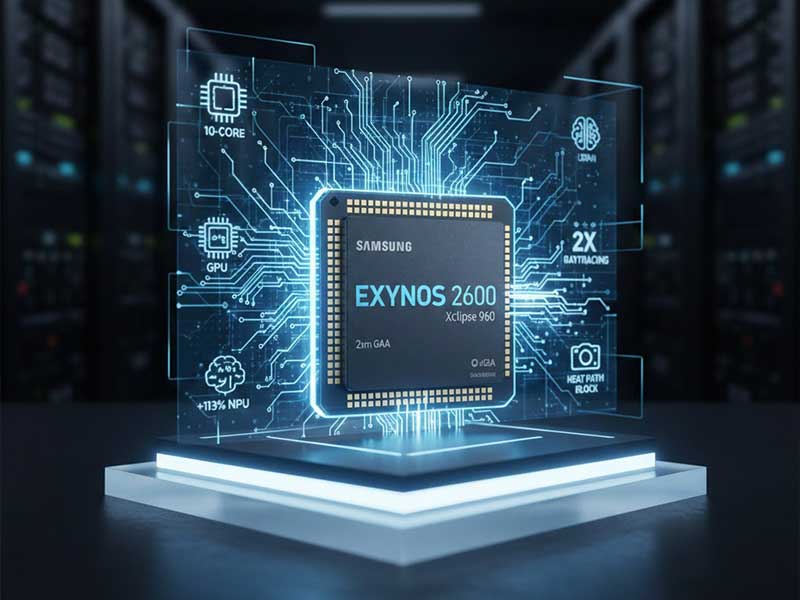 ਸੈਮਸੰਗ ਨੇ ਦੁਨੀਆ ਦਾ ਪਹਿਲਾ 2nm ਸਮਾਰਟਫੋਨ ਪ੍ਰੋਸੈਸਰ Exynos 2600 ਲਾਂਚ ਕੀਤਾ