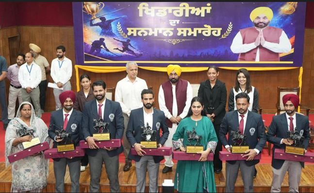 ਮਹਾਰਾਜਾ ਰਣਜੀਤ ਸਿੰਘ ਐਵਾਰਡ” ਨਾਲ ਸਨਮਾਨਿਤ ਹੋਏ ਪੰਜਾਬ ਦੇ 87 ਖਿਡਾਰੀ