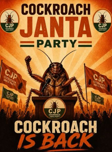 “Cockroach Party Is Back” “Cockroach Party Is Back”