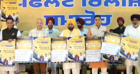 ਪੰਜਾਬ ’ਚ ਚੋਣੀ ਤਿਆਰੀਆਂ ਤੇਜ਼, AAP ਨੇ ਜਾਰੀ ਕੀਤਾ ਪੈਂਫਲੇਟ