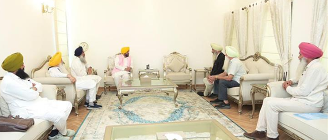 ਬੰਦੀ ਸਿੰਘਾਂ ਦੀ ਰਿਹਾਈ ਲਈ ਹਰ ਕਾਨੂੰਨੀ ਤੇ ਸੰਵਿਧਾਨਕ ਰਾਹ ਅਪਣਾਏਗੀ ਸਰਕਾਰ: ਮਾਨ